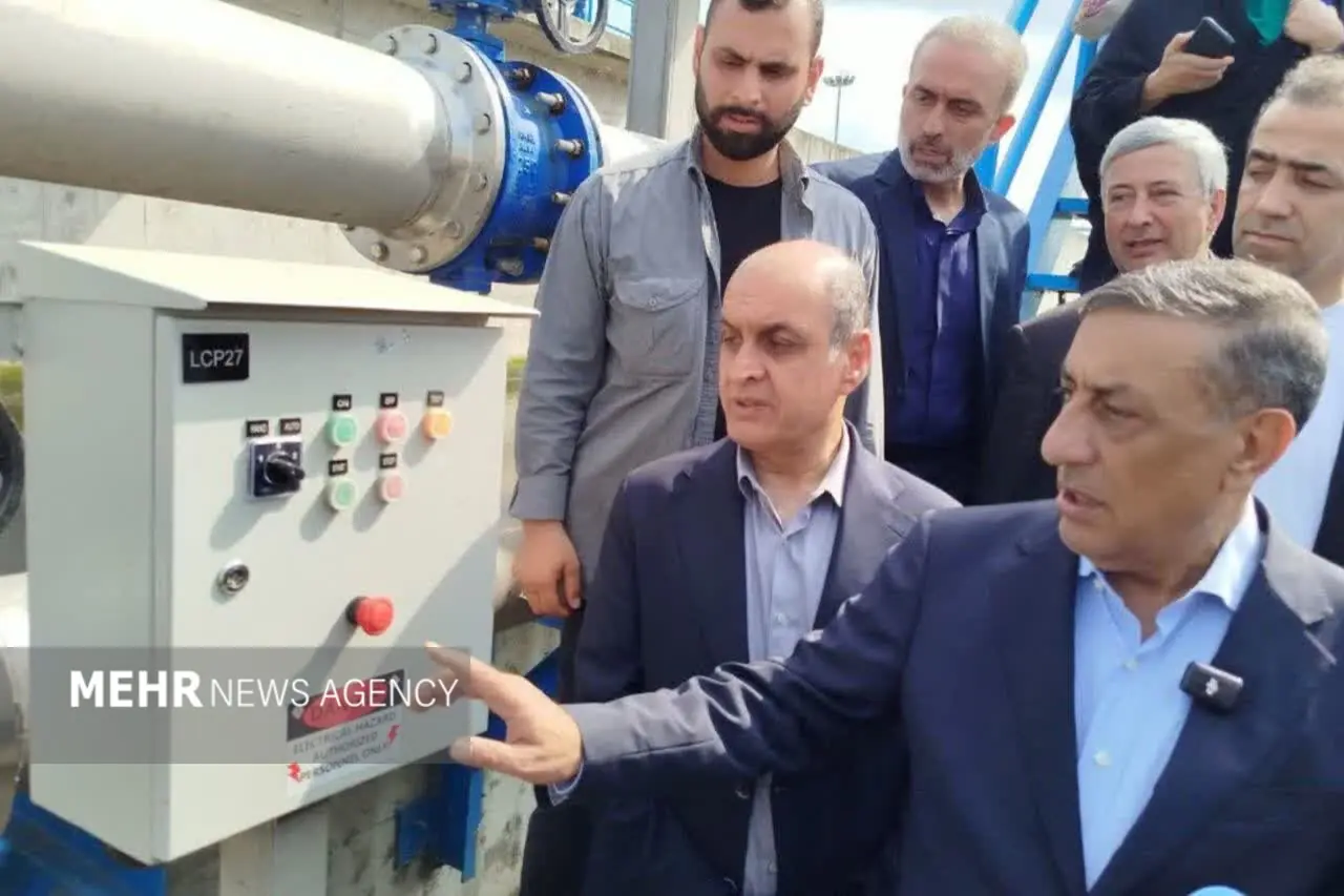 تصفیهخانه فاضلاب جنوبی رشت به بهرهبرداری رسید