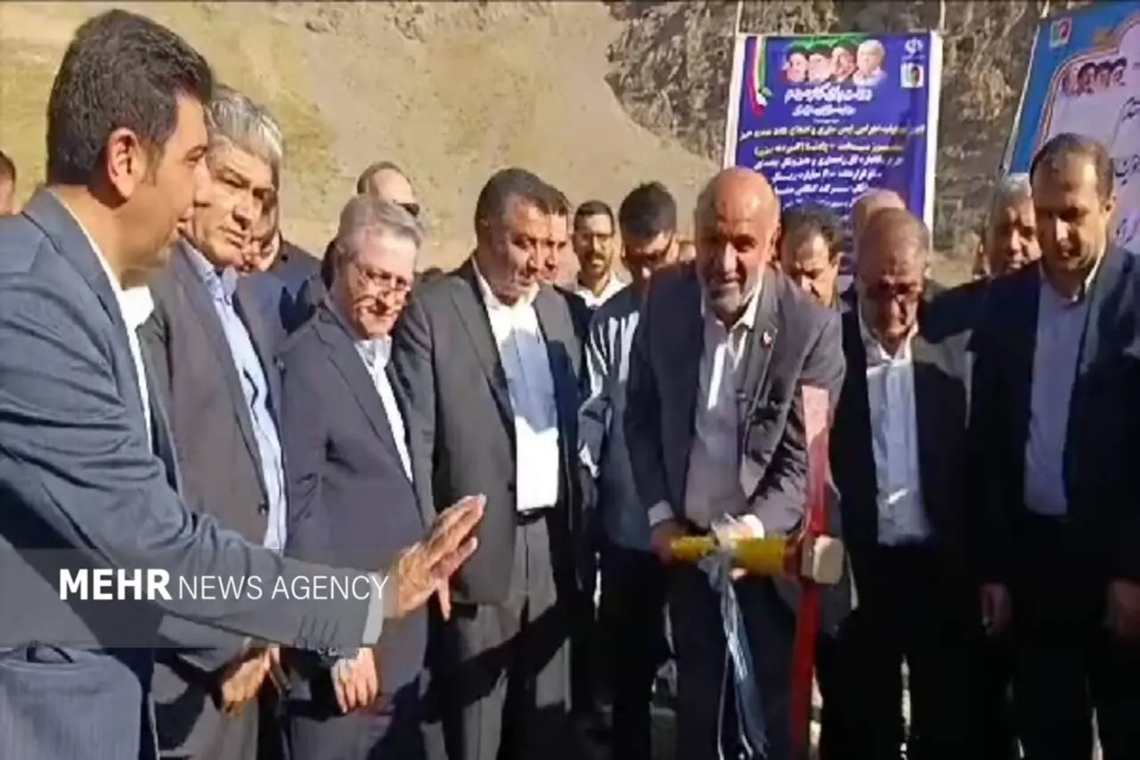  آغاز طرح ایمن سازی جاده سی سخت-پادنا با حضور وزیر تعاون