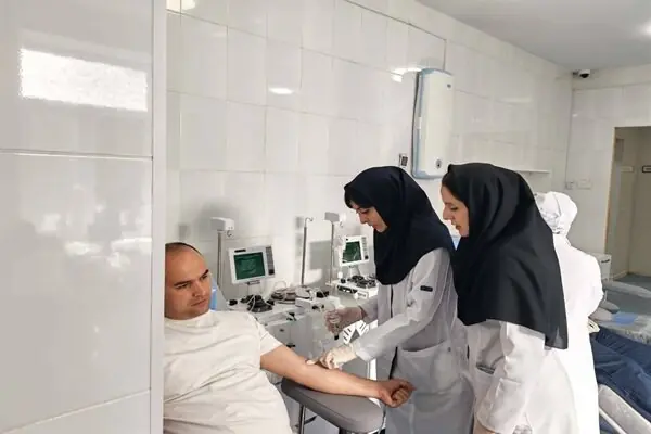  تیم سیار اهدای خون به ثلاث باباجانی می‌رود