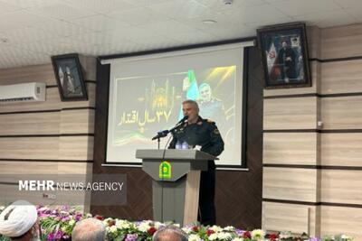  سردار مطهری‌زاده: افتخار من همرزمی با مردان بزرگ و خدمت به مردم بود