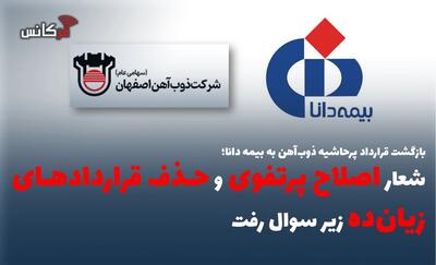  شعار  اصلاح پرتفوی  و  حذف قراردادهای زیان‌ده  زیر سوال رفت