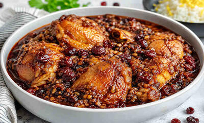 طرز تهیه خورشت زغال اخته + فوتوفن خوشمزه شدن خورشت