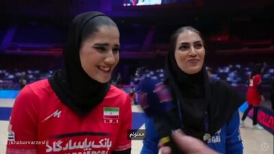  ویدیو| وقتی انگلیسی ملی پوش زن والیبال ایران تمام شد/ تقدیر گزارشگر خارجی از فاطمه خلیلی: فوق‌العاده‌اید! - پارس فوتبال