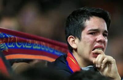 شب التهاب در نیوکمپ با ۱۰ هزار پرچم کاتالونیایی - پارس فوتبال