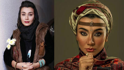  فیلم/ نگاهی به دکوراسیون شیک و خاص خانه خاطره حاتمی / از مبلمان کلاسیک و ترمه ایرانی تا آشپزخانه مدرن و گل های رنگارنگ