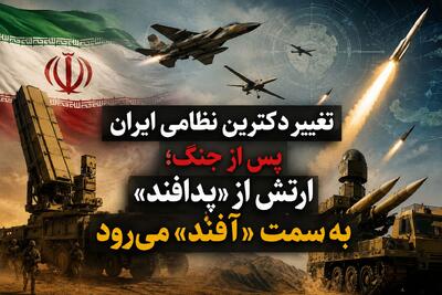 تغییر دکترین نظامی ایران پس از جنگ؛ ارتش از «پدافند» به سمت «آفند» میرود