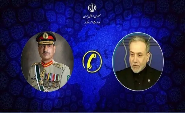 گفت وگوی تلفنی سید عباس عراقچی با فرمانده ارتش پاکستان - سلام نو
