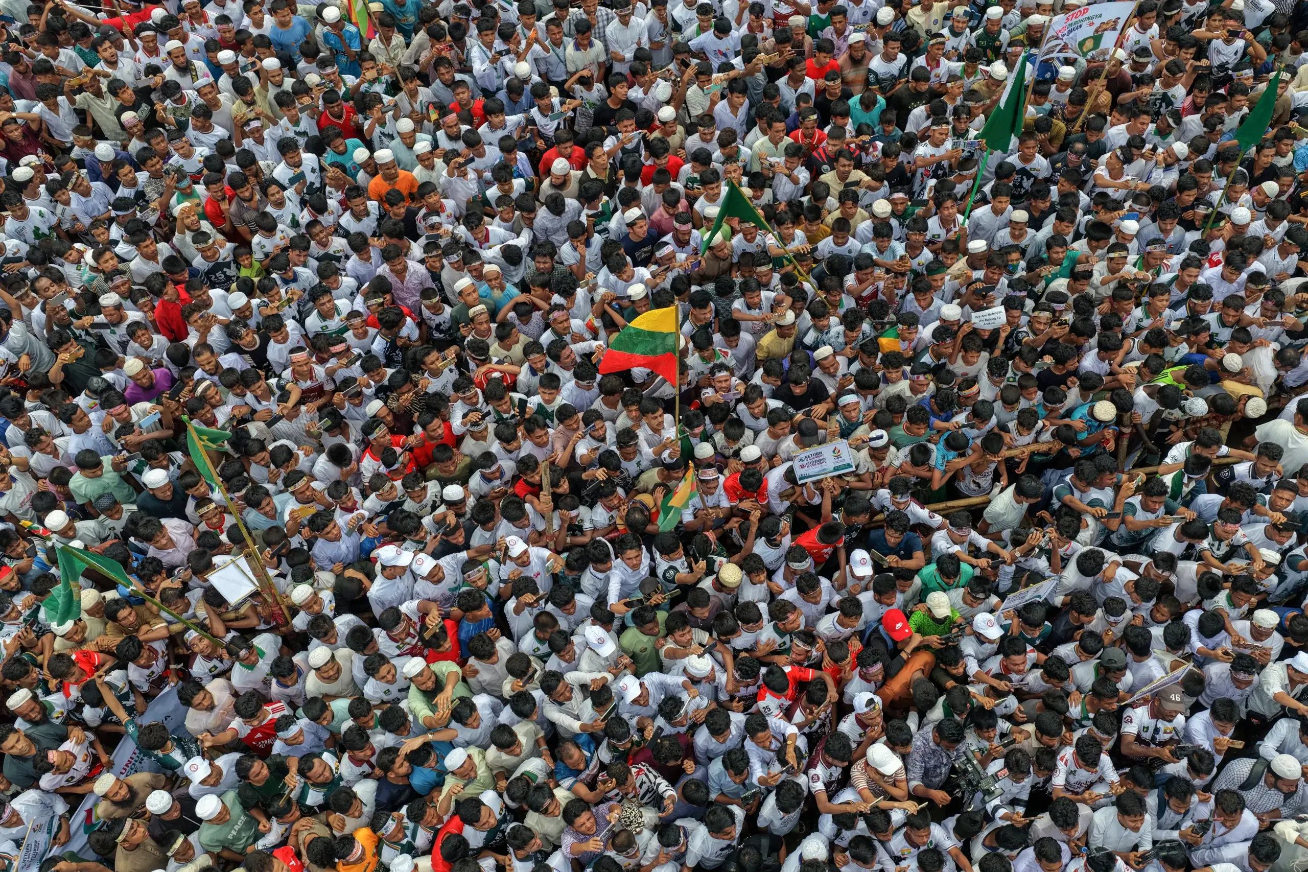 گرامیداشت نسل کشی مسلمانان روهینگیا در ۹ سال پیش + تصاویر