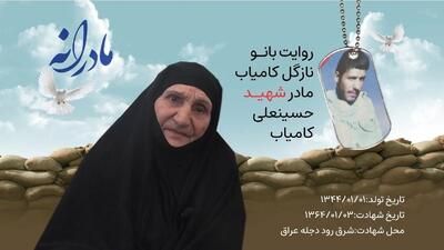 ویدئو | مادرانه | روایتی از دلتنگی مادران شهدا | شهید حسینعلی کامیاب