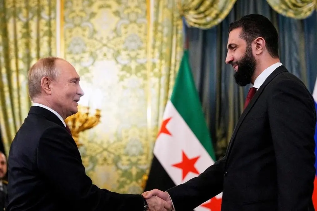 کرملین از گفتوگوی تلفنی پوتین با الشرع خبر داد؛ تأکید پوتین بر حمایت از تمامیت ارضی سوریه