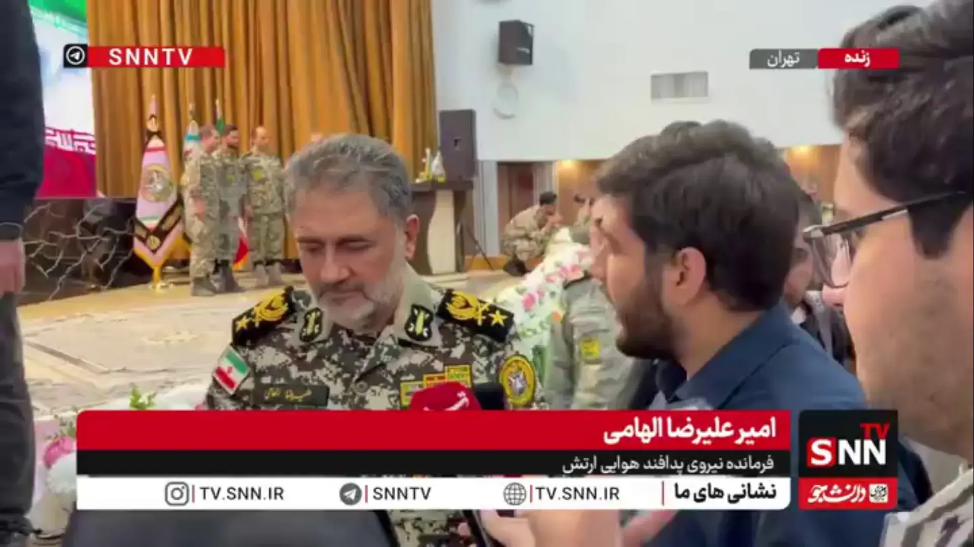  پاسخ امیر الهامی به یاوه‌گویی‌های ترامپ: اگر تجهیزات ما نابوده شده پس پهپادها و جنگنده‌های دشمنان چطور ساقط شدند؟