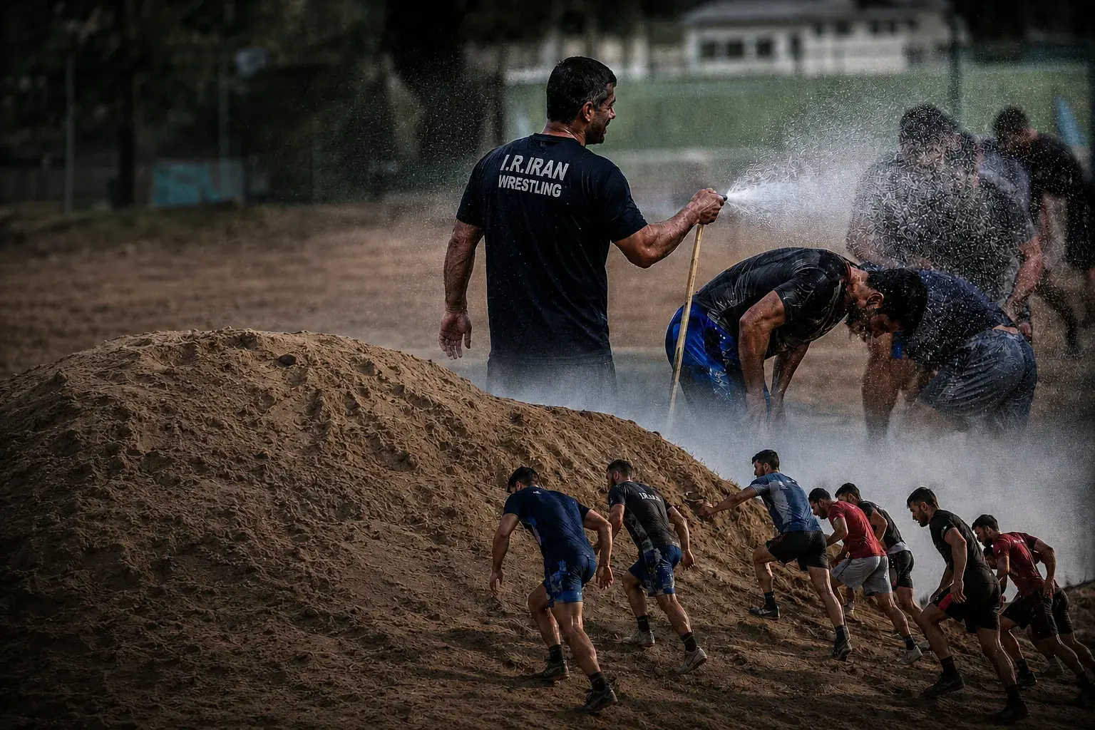 اینترنشنال باز هم به کاهدون زد؛ شلنگ آب و تپهخاکی، بهانه حمله به کشتی ایران!