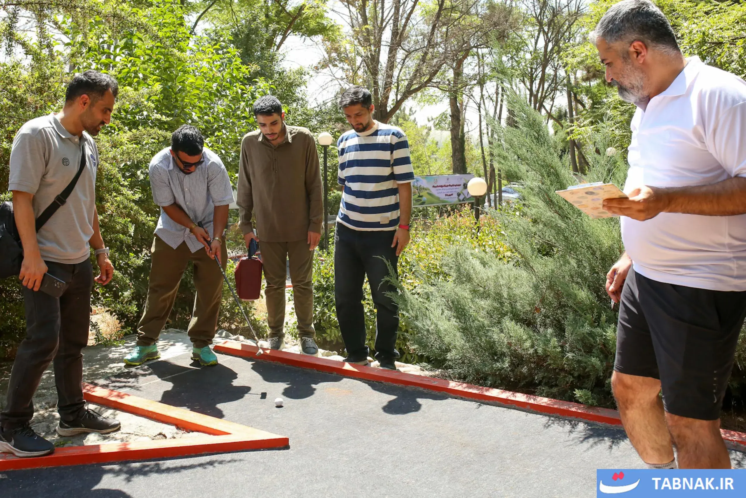  عکس: مسابقات مینی‌گلف جام رسانه