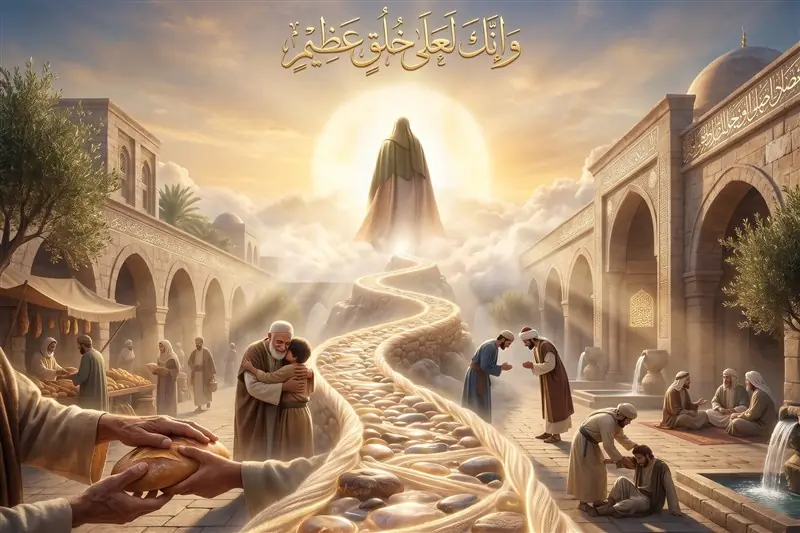 «خُلق عظیم» یعنی چه؟ روایتی متفاوت از اخلاق پیامبر(ص) - تسنیم