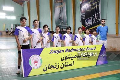 نونهالان بدمینتون زنجان راهی قهرمانی کشور شدند - تسنیم