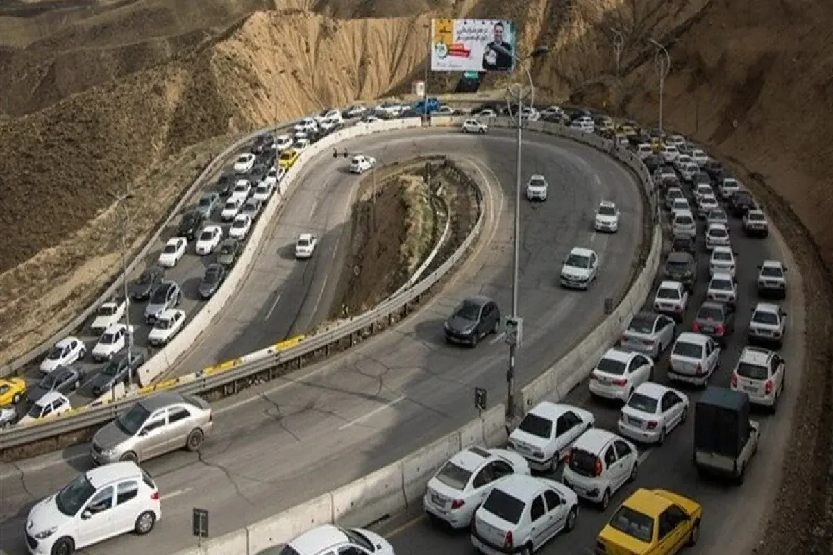 ترافیک نیمهسنگین در محورهای شمالی