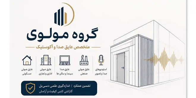 گروه مولوی چیست؛ متخصص عایق صدا در ایران با ۱۲+ سال سابقه