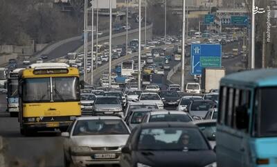 ترافیک سنگین در آزاد راه تهران-شمال
