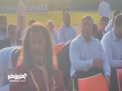 مراسم بدرقه کاروان ورزش عشایری؛ ورود پرچمدار کاروان اعزامی نومد در قرقیزستان | آخرین خبر