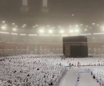  تصاویر طوفان شدید در مکه | آخرین خبر