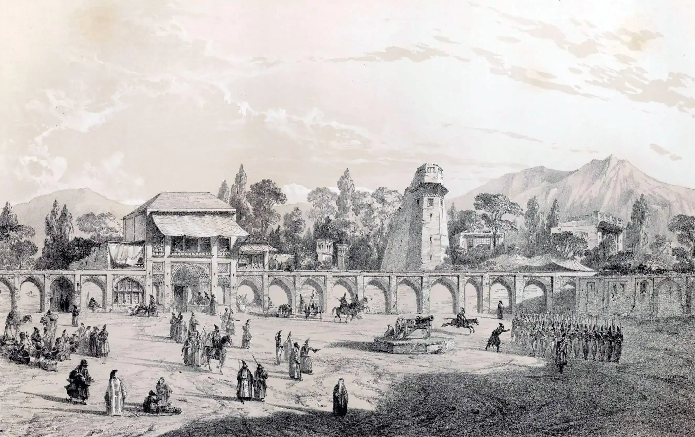 تهران، ۱۸۵ سال پیش