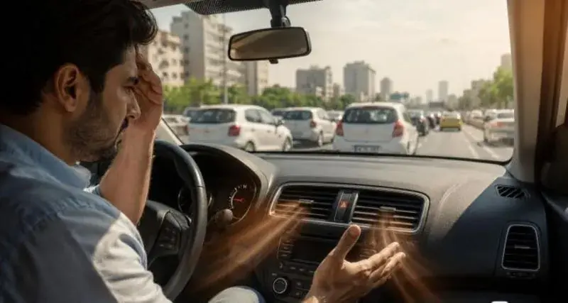  نحوه استفاده درست از کولر خودرو بدون فشار بر موتور