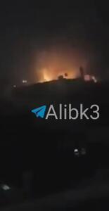 انفجار در مواضع سعودی در پی حملات یمنی ها +فیلم