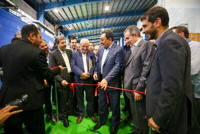 آیین افتتاح بزرگترین کارخانه هوشمند لوازم خانگی شوینده ایران و رونمایی از خط گرماساز هوشمند باحضور وزیر صمت