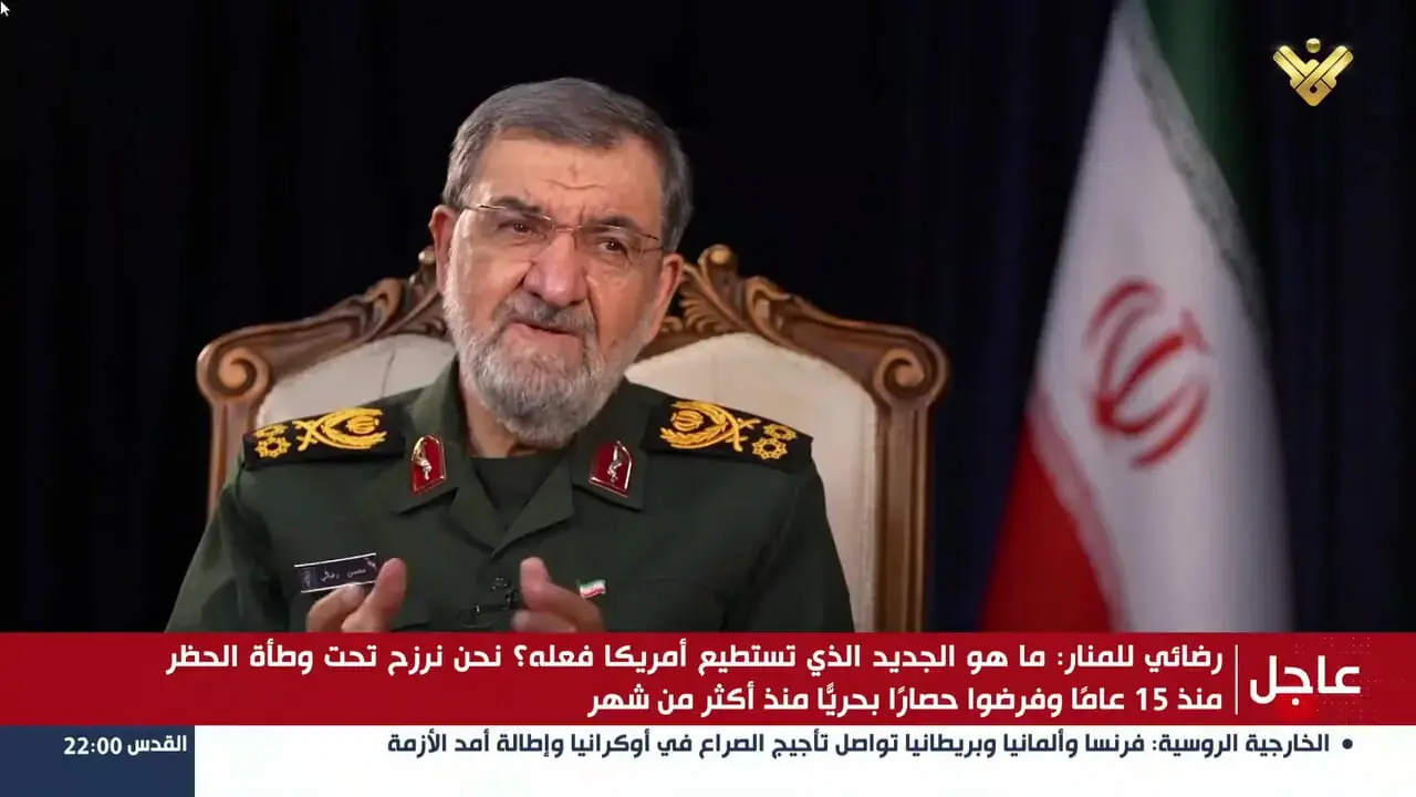  محسن رضایی: ایران ۸۰ میلیون بشکه نفت در دوره آتش‌بس صادر کرد