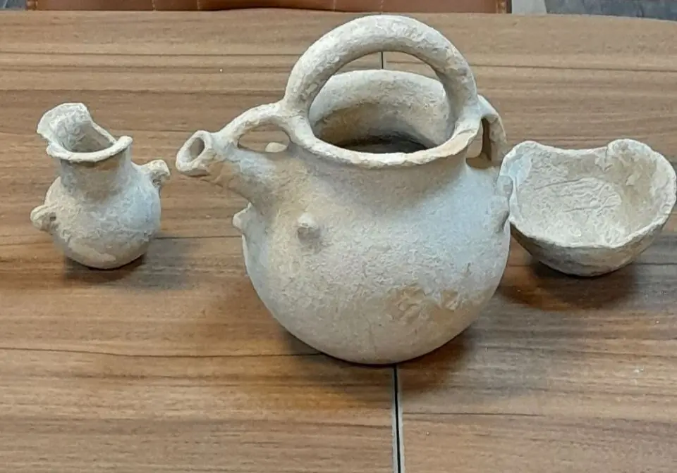  کشف ۵ قطعه اثر تاریخی عصر آهن در آبدانان