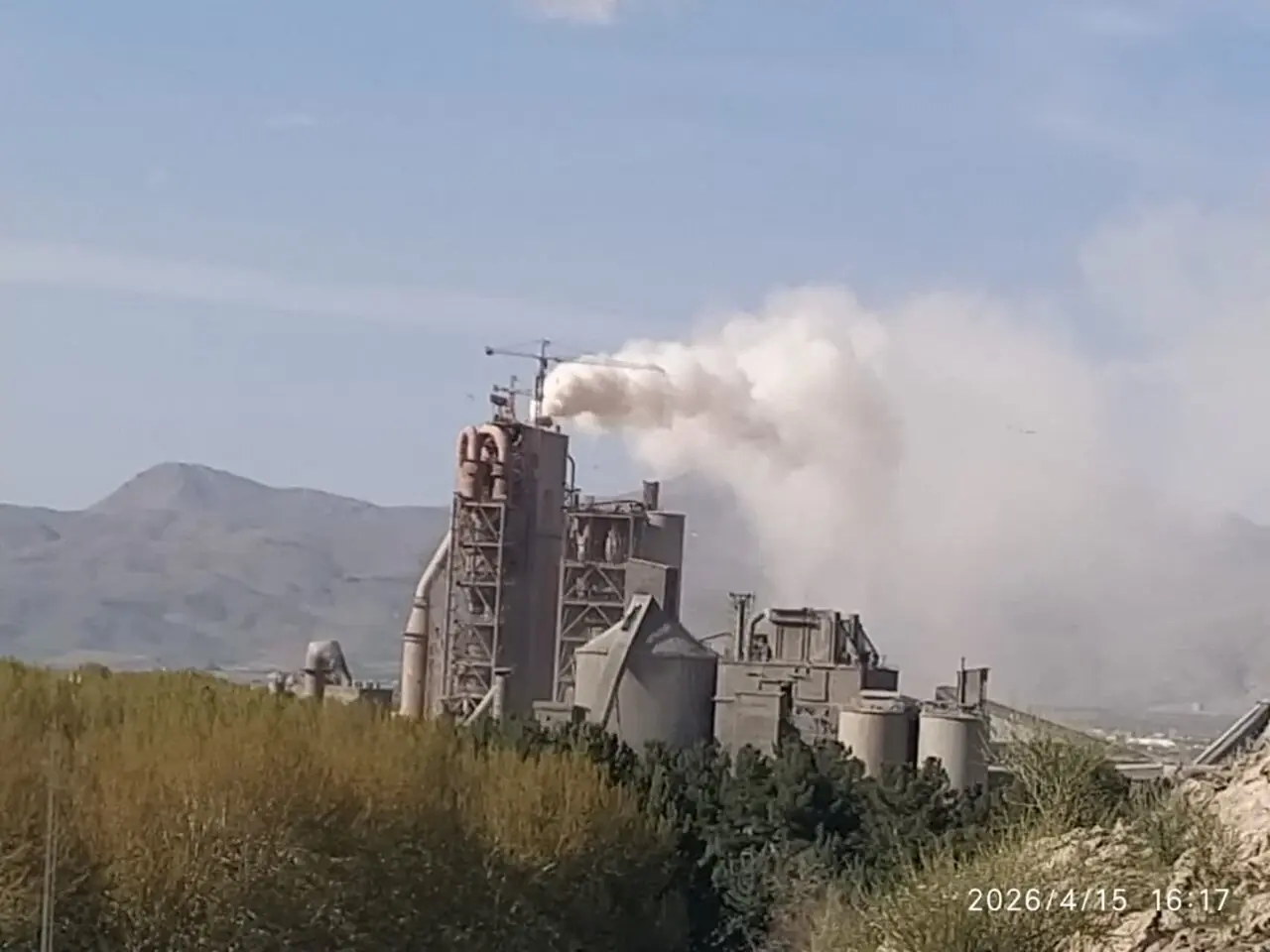 ارجاع پرونده آلودگی واحد شماره ٣ کارخانه سیمان دورود به مراجع قضایی