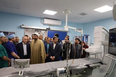  نخستین مرکز آنژیوگرافی دولتی استان همدان در ملایر افتتاح شد