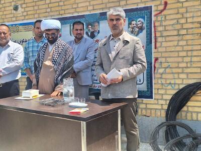 بهرهبرداری از پروژههای توسعه و بهسازی شبکه توزیع برق در صیدون