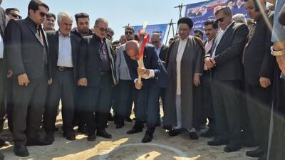 دو طرح عمرانی در کهگیلویه با حضور وزیر تعاون افتتاح و کلنگ زنی شد