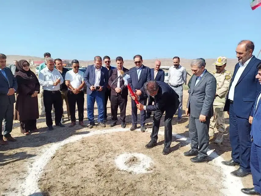  بزرگترین ناحیه صنعتی تخصصی خشکبار کشور در خوی کلنگ‌زنی شد