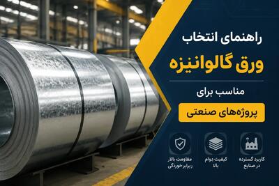 راهنمای انتخاب ورق گالوانیزه مناسب برای پروژههای صنعتی