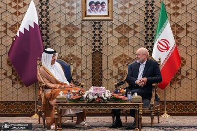  قالیباف به وزیر خارجه قطر: دولت ترامپ با اطلاعات غلط، تصمیمات غلط می گیرد و منافع ملت ایران را هدف قرار می‌دهد و باعث ایجاد ناامنی دامنه‌دار در منطقه می‌شود‌/  نمونه جدید این دشمنی طرح محاصره اقتصادی ایران است/ این طرح آمریکایی هم بی نتیجه خواهد بود