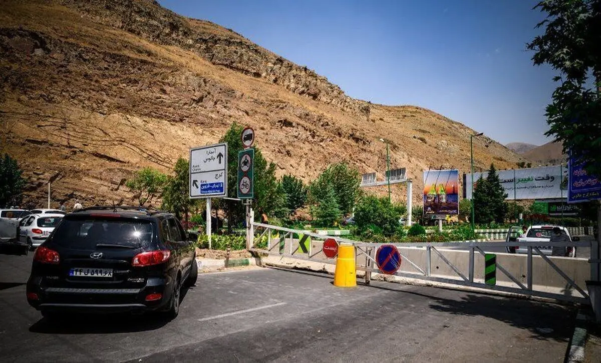 جاده چالوس از ساعت ۸ صبح یک طرفه میشود