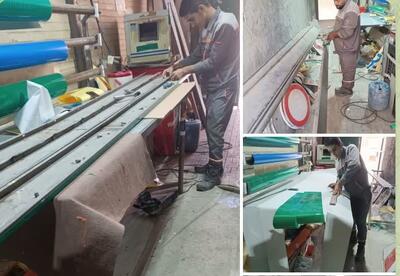  خودکفایی سازمان مدیریت مهندسی شبکه حمل‌ونقل کرمان در تولید تابلوهای ترافیکی