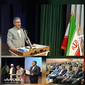 فرماندار صومعهسرا در آیین تجلیل از مدیران و کارمندان نمونه این شهرستان:رشد ۴ برابری پروژههای هفته دولت در اوج جنگ اقتصادی