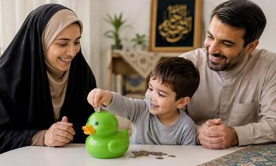  احکام شرعی | پول‌هایی که والدین برای آینده فرزندان پس‌انداز می‌کنند؛ خمس دارد ؟