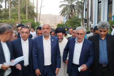  وزیر کار و رفاه اجتماعی وارد شهرستان رستم  شد