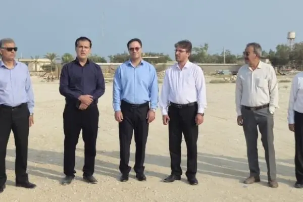 فاز سوم پروژه موجشکن بندر عامری تنگستان افتتاح شد
