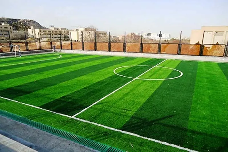 افتتاح شانزدهمین زمین چمن مصنوعی فوتبال کاشان با رویکرد عدالت اجتماعی