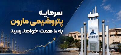  سرمایه پتروشیمی مارون به ۱۰ همت خواهد رسید