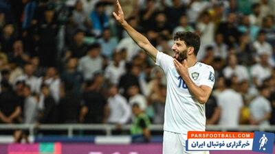 جلال الدین ماشاریپوف غایب دیدار استقلال مقابل فولاد خوزستان