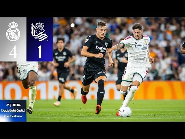  خلاصه بازی رئال مادرید 4-1 رئال سوسیداد (لالیگا) - پارس فوتبال