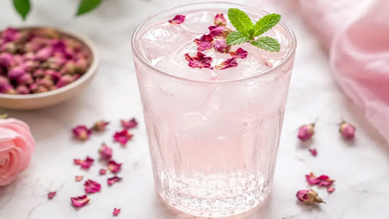 طرز تهیه شربت گلاب خانگی؛ نوشیدنی خوش عطر و خنک برای روزهای گرم تابستان