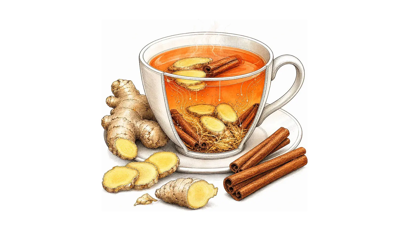 تاثیر چای دارچین و زنجبیل بر قند خون