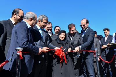  این کارخانه را یک مادر افتتاح کرد؛ داستانی فراتر از یک مراسم صنعتی